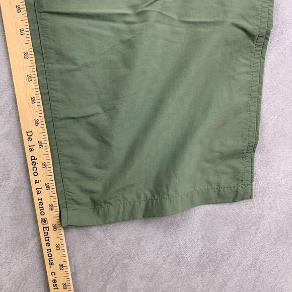Columbia PFG Mens Convertible Pants 2XL Green Shorts Nylon Performance Fishing - Picture 9 of 16